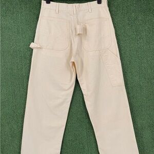 VTG 60’s Sears Painter Carpenter Cream Canvas Pants Men’s 29x29 USA Union Made
